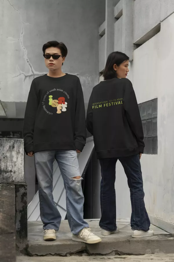 ISAFF 2025 Black Sweatshirt - Image 4